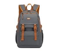 Kono Backpack Men, Backpack Portable Travel Backpack Waterproof with Adjustable Buckle and Multiple Pockets for Travel Weekender Sport(Gray)