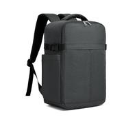 Kono Backpack Mens, Travel Rucksack for Men Women Lightweight Backpack Womens 17L School Bag (Dark Grey)