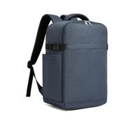 Kono Backpack Mens, Travel Rucksack for Men Women Lightweight Backpack Womens 17L School Bag (Navy)