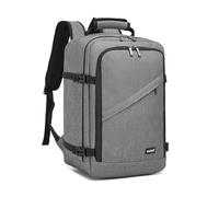 Kono Cabin Bag 40x20x25 CM for Ryanair Underseat Travel Carry-on Backpack Cabin Size 20 L (Grey)
