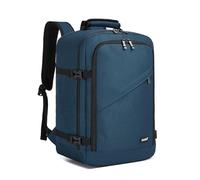 Kono Cabin Bag 40x20x25 CM for Ryanair Underseat Travel Carry-on Backpack Cabin Size 20 L (Navy)