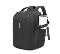 Kono Cabin Bag 40x30x20 for Ryanair Easyjet, Underseat Travel Backpack with 15.6" Laptop Compartment, 180° Opening Carry On Hand Luggage Bag with Wet Pocket, Women Rucksack for Trips & Commuting