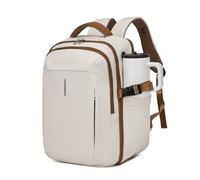 Kono Cabin Bag 40x30x20 for Ryanair Easyjet, Underseat Travel Backpack with 15.6" Laptop Compartment, 180° Opening Carry On Hand Luggage Bag with Wet Pocket, Womens Rucksack for Trips & Commuting