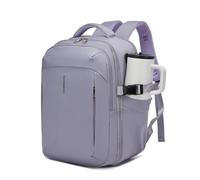 Kono Cabin Bag 40x30x20 for Ryanair Easyjet, Underseat Travel Backpack with 15.6" Laptop Compartment, 180° Opening Carry On Hand Luggage Bag with Wet Pocket, Women Rucksack for Trips & Commuting