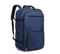 Kono Cabin Bag 55x35x20cm Hand Luggage Travel Laptop Backpack(Navy) | Cabin Approved, Lightweight, Water Resistant, Duffle Bag Men Women, Large Capacity Bag, Multi Compartment, Casual Daypack