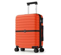 Kono Cabin Hard Shell Suitcase, Lightweight ABS+PC Carry On Hand Luggage | 20 Inch 36L Compact Trolley, 55x40x20cm Ryanair & easyJet Approved, Silent Spinner Wheels & Lock for Short Business Trips