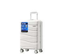 Kono Cabin Suitcase 55x40x20cm, Lightweight Hard Shell Carry On Luggage | Small Suitcase with 360° Silent Spinner Wheels, Durable Zipper, Telescopic Handle, Travel Lock, Ideal for Short Breaks