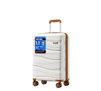Kono Cabin Suitcase 55x40x20cm, Lightweight Hard Shell Carry On Luggage | Small Suitcase with 360° Silent Spinner Wheels, Durable Zipper, Telescopic Handle, Travel Lock, Ideal for Short Breaks