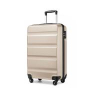 Kono Cabin Suitcase Small Lightweight Hard Shell Hand Luggage | 19 Inch, 4 Spinner Wheels, Telescopic Handle, TSA Lock, YKK Zipper, Ideal for Weekend Break Short Trips
