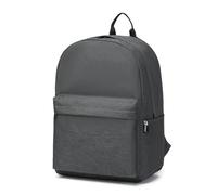 Kono Children's Backpack School Bag for Boys and Girls Lightweight Rucksack for Teenagers Students Bookbag Travel Casual Daypack Women Men (Dark Grey)