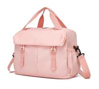 Kono Expandable Ryanair EasyJet Cabin Bag 40×30×20 CM Travel Duffel Bag | Pink, Water Resistant, Large Capacity Bag, Multi Compartment, Built-In Wet Pocket, Ideal For Holiday, Overnight