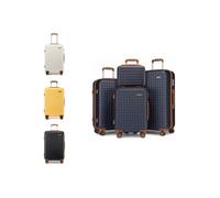 Kono Flexible Hard Shell Abs Suitcases: 13 /Navy/One