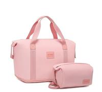 Kono for Ryanair Cabin Bags 40x30x20 Underseat Foldable Travel Duffel Bag Expandable Overnight Weekend Bags for Women Men Carry On Hand Luggage Holdall