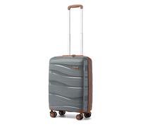 Kono Hand Cabin Luggage Lightweight Polypropylene Carry On Suitcase Trolley with TSA Lock Spinner Wheels