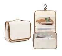 Kono Hanging Toiletry Bag Men Women, Waterproof Multifunctional Toiletries Makeup Cosmetic Bags with Hanging Hook,Multifunctional Cosmetic Organizer Make up Bags