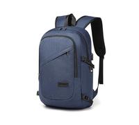 Kono Laptop Backpack, Anti Theft Rucksack for Men Women Travel Work 15.6 Inch Laptop Bag with USB Charging Port Lightweight School Bag for Girls Boys (Navy, 15.6 inch)