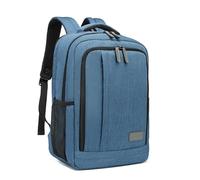 Kono Laptop Backpack for Men Computer Bag for 15.6 Inch Notebook School Bags Casual Daypack Rucksack for Women Men Travel Business Work College (Blue)