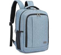 Kono Laptop Backpack Mens, 15.6 Inch Laptop Bag Rucksack for Men Women Travel Work School (Blue)