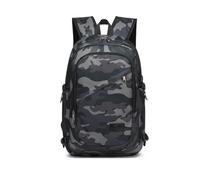 Kono Travel Laptop Backpacks College Backpack for School Anti-Theft 15.6 inch Laptop Rucksack with USB Charging Port Lightweight Laptop Computer Business Work Bag for Men and Women (Camouflage)