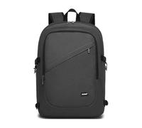 Kono Laptop Backpack, Rucksack for Men Women Travel Work 17.3 Inch Laptop Bag with USB Charging Port Lightweight School Bag for Girls Boys (Dark Grey, 17.3 inch)