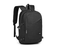 Kono Laptop Backpack, Rucksack for Men Women Travel Work 17.3 inch Laptop Bag with USB Charging Port Lightweight School Bag for Girls Boys (Black 17.3 inch)
