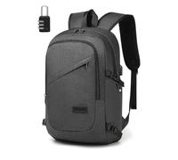 Kono Laptop Backpack School Bag Anti Theft Rucksack for Men Dark Grey
