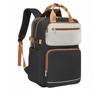 Kono Laptop Backpack Womens School Bags for Girls Lightweight Rucksack | 15.6 Inch Laptop Compartment, 13 Pockets, Luggage Strap, Fits Large Water Bottle, Ideal for College Work Commuting & Travel
