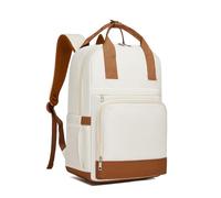 Kono Laptop Backpack Womens School Bags for Girls Lightweight Rucksack | 15.6" Padded Laptop Compartment, Water Resistant, Luggage Strap, Ideal for School College Work Daily Commuting & Travel, Gift