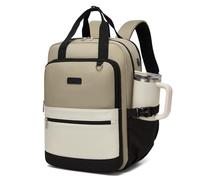 Kono Laptop Backpack Womens with Pouch Pocket for Large Capacity Cup, 15.6 Inch Laptop Bags for Women, Travel Backpack Water Resistant Large Rucksack for Work Business School College Teacher Girls