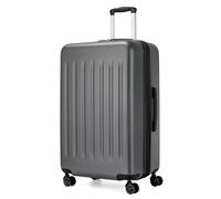 Kono Large Luggage 28" Check in Lightweight Expandable Suitcase ABS+PC Hardshell Travel Trolley case with 4 Spinner Wheels (Grey)