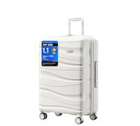 Kono Medium Suitcase 24 Inch, Durable Checked Luggage for Holiday Travel