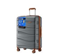 Kono Medium Suitcase 24 Inch, Durable Checked Luggage for Holiday Travel | With Lightweight PP Hardshell for Week-long Holidays, Business Trips, 360° Spinner Wheels, TSA Lock, YKK Zipper