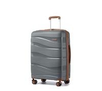 Kono Medium Suitcase, Lightweight Hard Shell Luggage with TSA Lock, PP Travel Suitcase with YKK Zips and Spinner Wheels, Durable Checked Luggage for Holidays, Business Trips and Long Weekends
