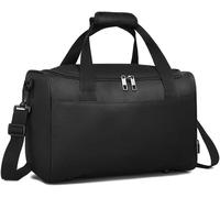 Kono Ryanair 40x20x25 Under The Seat Holdall Cabin Hand Luggage Carry-On Travel Bag 20L (Black)