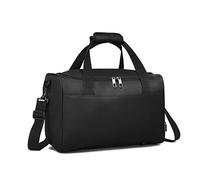 Kono Ryanair 40x20x25 Under The Seat Holdall Cabin Hand Luggage Carry-On Travel Bag 20L (Black)