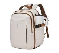 Kono Ryanair Cabin Bag 40x30x20, Underseat Travel Backpack, Beige Brown