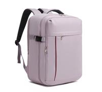 Kono Ryanair Cabin Bags 40x30x20 Underseat Travel Backpack for Women | 15.6 Inch Laptop Compartment, 180° Full Open Design, 3 Compartments, Lightweight Carry on Hand Luggage Bag for Women