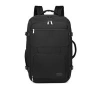 Kono Ryanair Cabin Bags 55x35x20cm Carry-ons Travel Backpack, Black | Cabin Approved, Lightweight, Water Resistant, Duffle Bag Men Women, Large Capacity Bag, Multi Compartment, Casual Daypack
