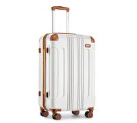 Kono Ryanair Cabin Suitcase 55x35x20cm ABS Hard Shell Travel Luggage | Water Resistant,Telescopic Handle,Combination Lock,Smooth Spinner Wheels for Men Women,Business Short Trips Weekend Break