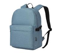Kono School Bag for Boys Girls Teenager Lightweight Backpack Large Rucksack | 15.6 Inch Laptop Sleeve, Solid Colour Back to School Daypack, Ideal for College Work Travel and Daily Commuting, Blue