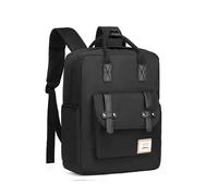 Kono School Bags for Girls Teenagers Backpack Womens Lightweight Travel Work Rucksack Casual Daypack (F-Black)