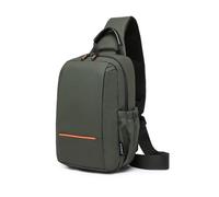 Kono Sling Bag Small Chest Bag Lightweight Shoulder Bag for Men Women Waterproof Crossbody Bag for Sport Hiking Cycling Travel Outdoor (Green)