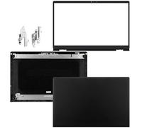 Konohan 4 Pack Replacement LCD Back Laptop Computer Replacement Parts Cover Top Case Lid Front Bezel with Hinges Compatible with Dell Inspiron 15 3510 3511 3515 3520 3525 00WPN8
