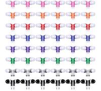 Konohan 80 Packs Bulk Wired Earbuds Classroom Students,Multicolor