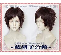 KonoSuba God's Blessing on this Wonderful World Cosplay Wig Kazuma Satou Short Brown Red Synthetic Hair Halloween Role Play Prop