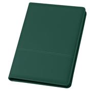 Konper Padfolio/Portfolio Binder, Mini Padfolio Portfolio Binder 5 x 8 Legal Writing Pad, A5 Document Organizer Folder for Men Women,Dark Green.