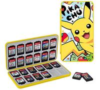 Konphat Game Card Case for Nintendo Switch / Switch Lite / OLED, Switch Cartridge Organizer Storage Box Game Holder with 24 Game Card & 24 Micro SD Cards Slots, Soft Silicone Lining, Magnet Closure
