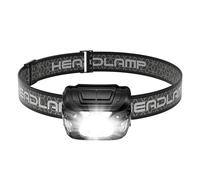 konqkin 2-Pack-Head Torch Rechargeable-Super-Bright-LED-Headtorch-Headlamp with Sensor Control-Headlight-10 Light Modes-IPX4 Waterproof，A3601