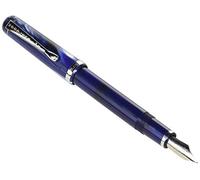 Konrad Flex Nib Piston Fill Medieval Lapis Fountain Pen by Noodler's Ink