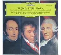 Konrad Richter - Trios für Klavier, Flöte und Violoncello von Johann Nepomuk Hummel, Carl Maria von Weber und Joseph Haydn [Vinyl LP] [Schallplatte]